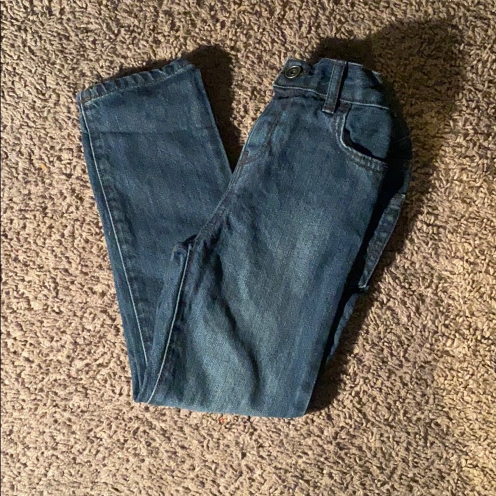 Kids blue jeans
